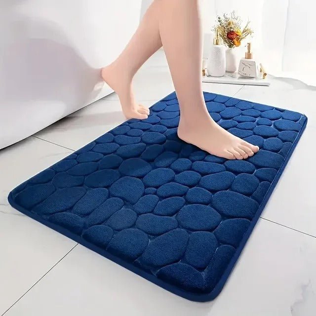 3D Non-Slip Bathroom Mat with Quick-Dry Absorbent Design