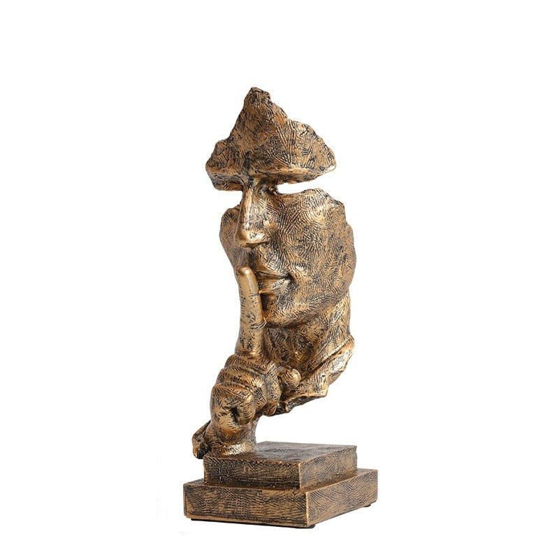 Abstract Face Modern Artistic Sculpture