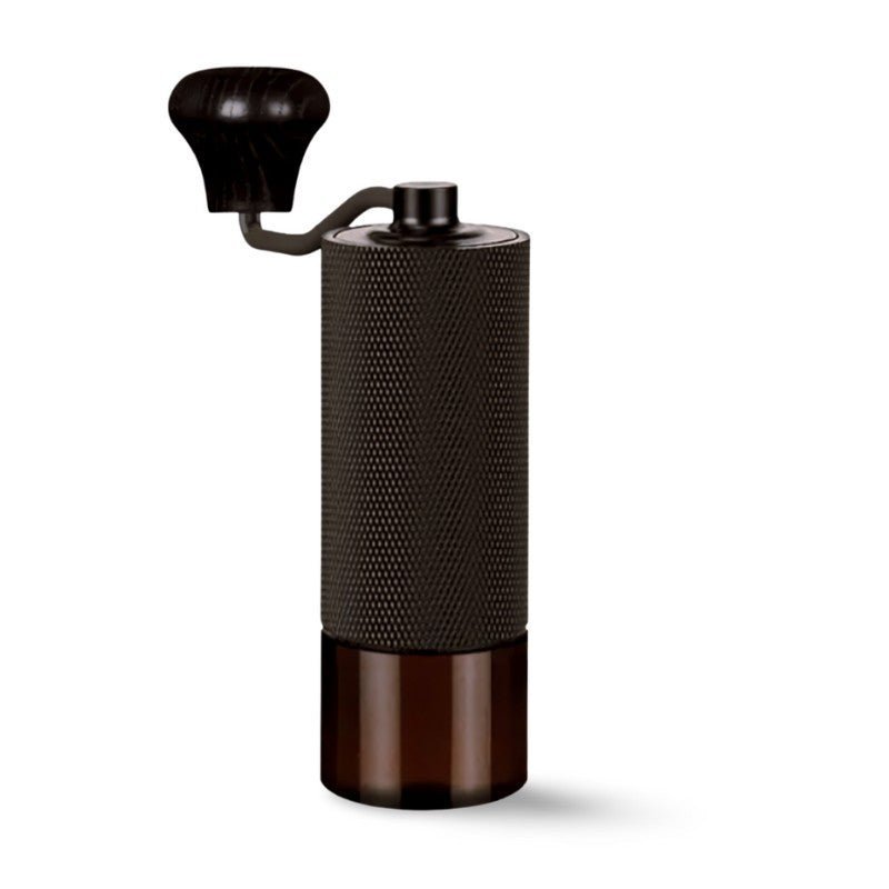 Adjustable Hand Burr Coffee Grinder with Double Bearing Design