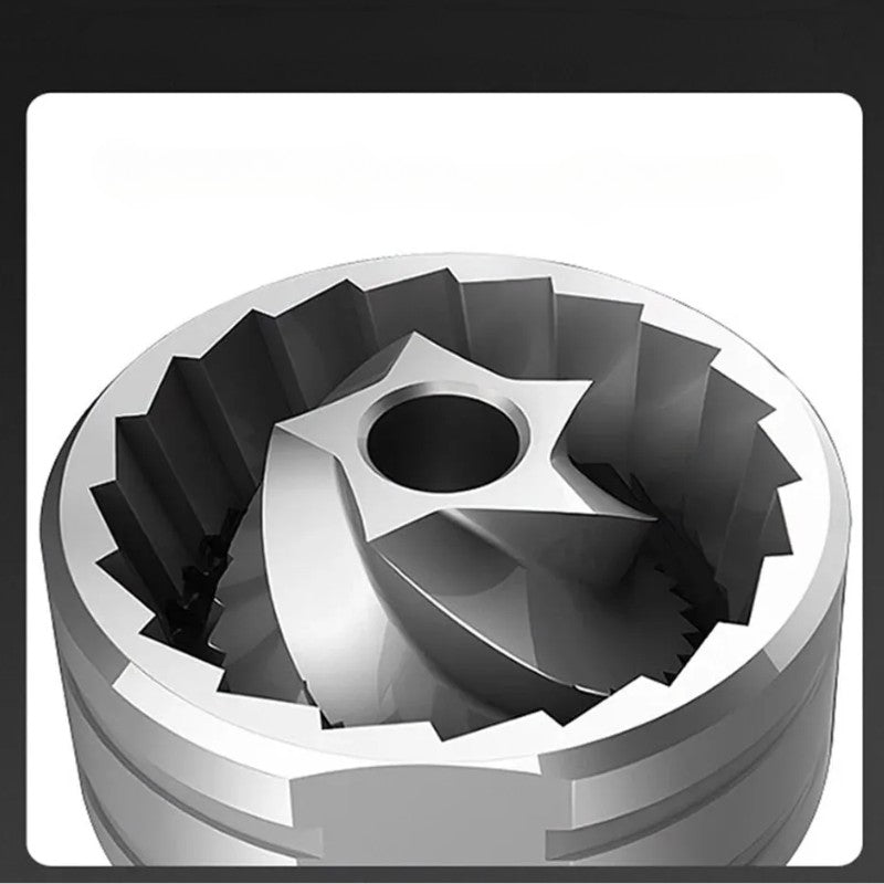 Adjustable Hand Burr Coffee Grinder with Double Bearing Design