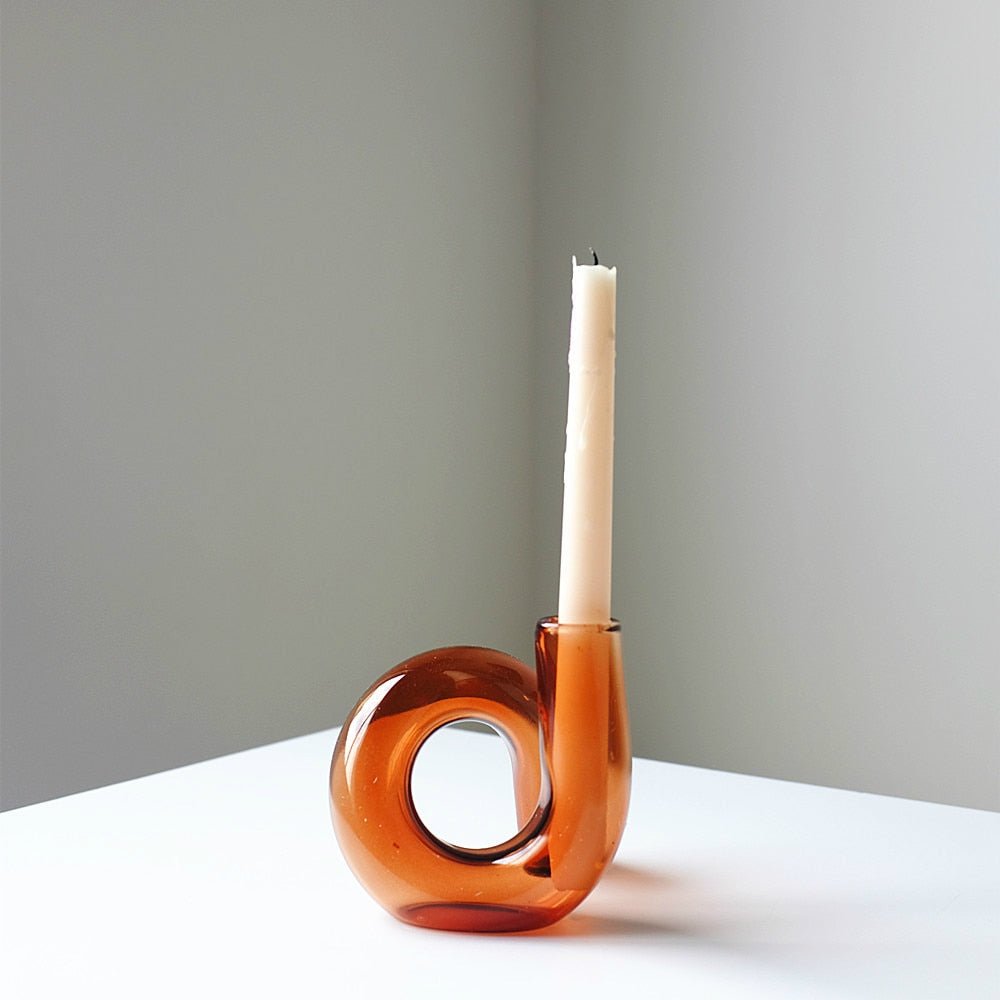 Artistic Loop Vase & Candle Holder