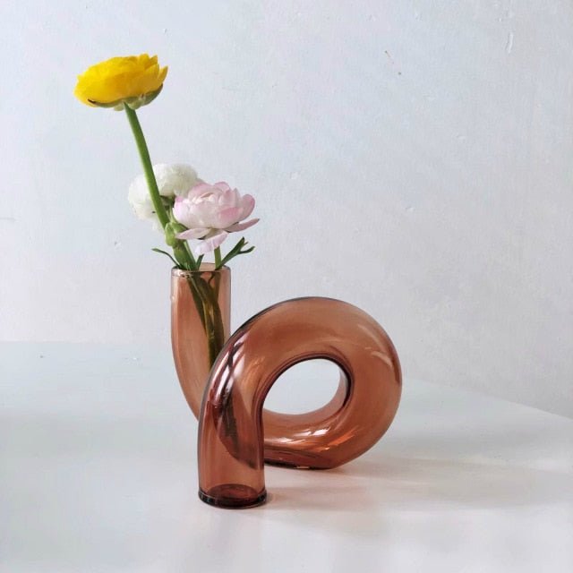 Artistic Loop Vase & Candle Holder