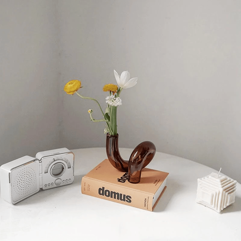 Artistic Loop Vase & Candle Holder