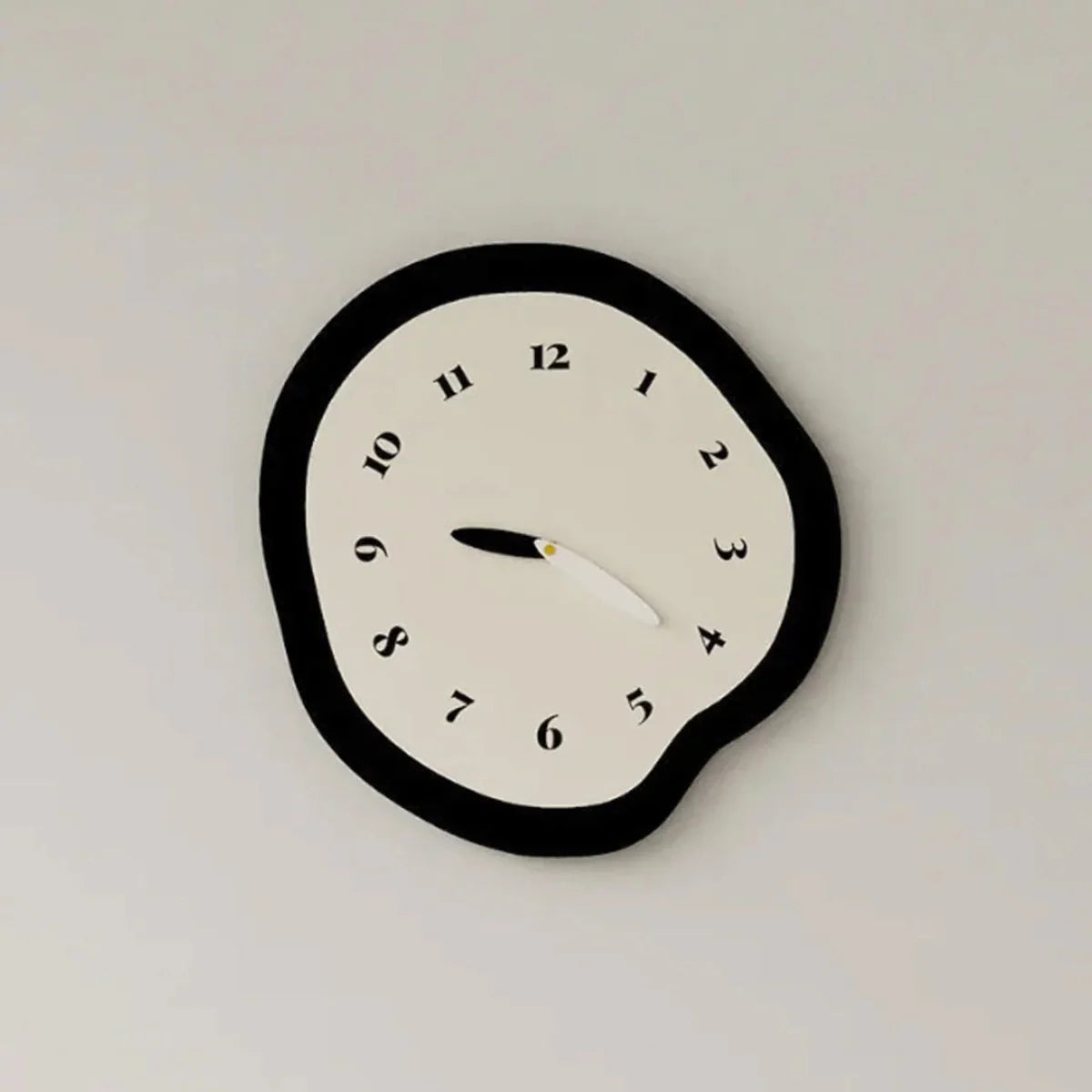 Abstract Wall Clock with Pendulum