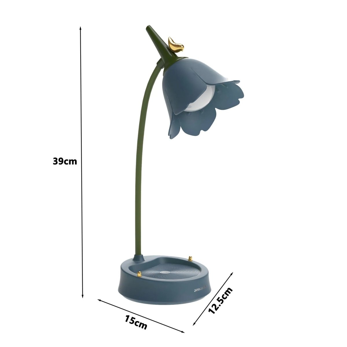Bird and Flower LED Table Lamp
