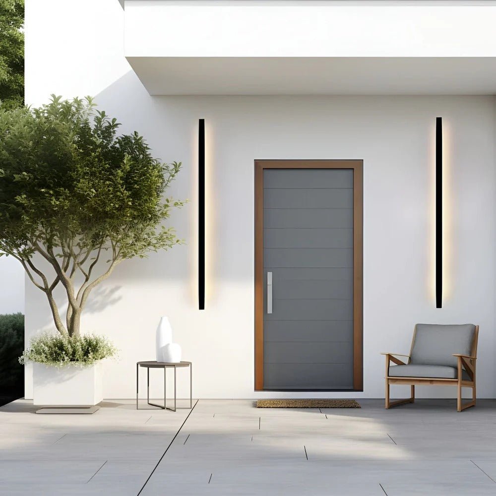 Black LED Strip Outdoor Light