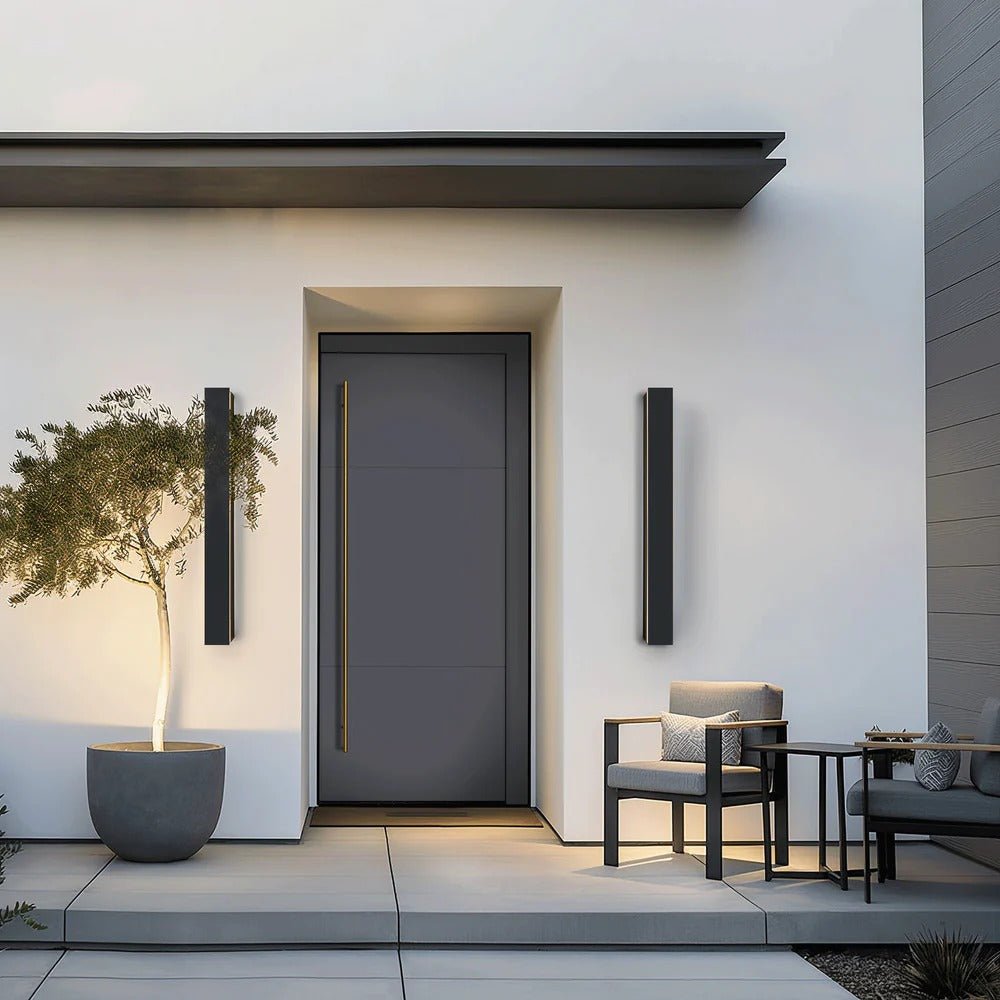 Black LED Strip Outdoor Light