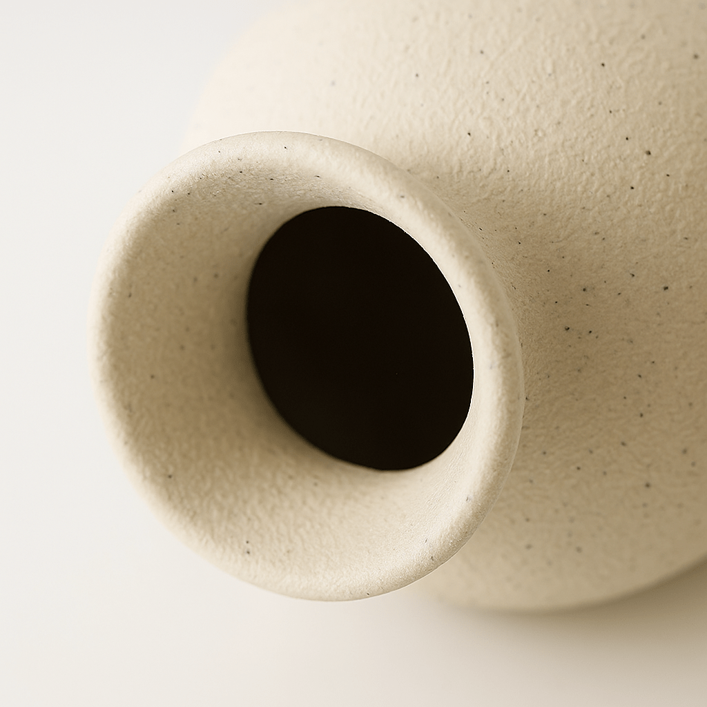 Boho Ceramic Flower Vase Set Handmade