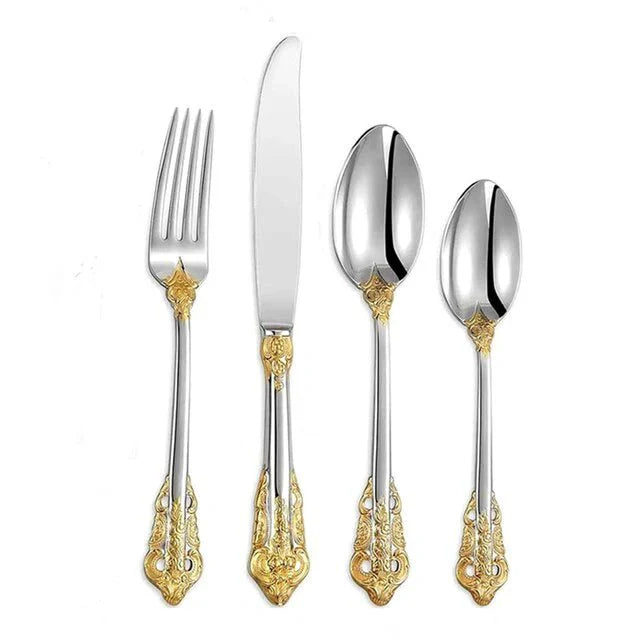 British-Inspired Cutlery Set