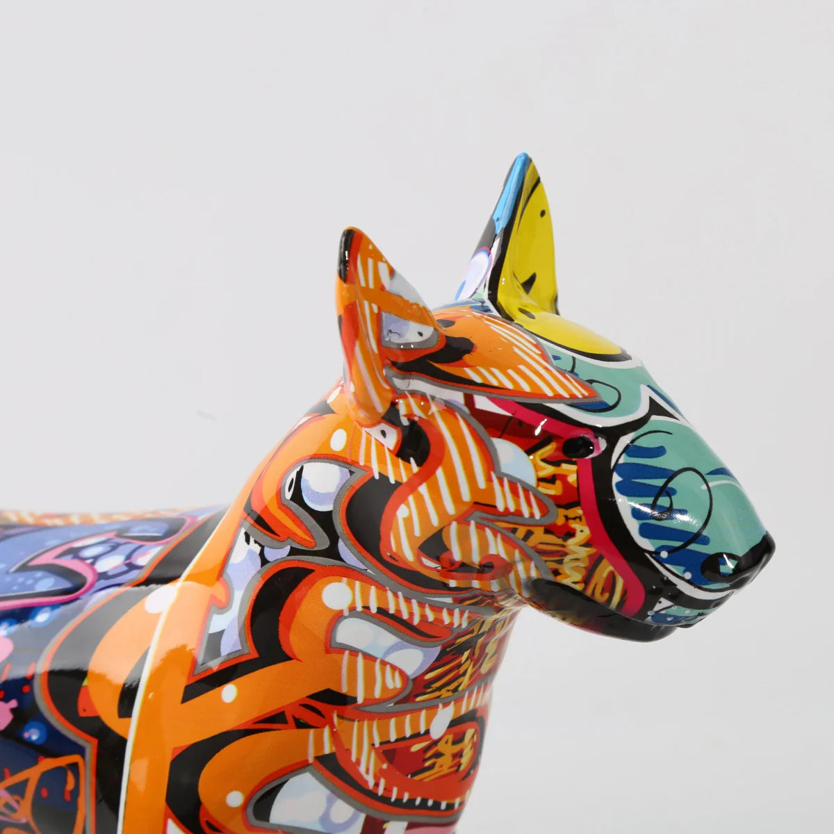 Bull Terrier Art Sculpture