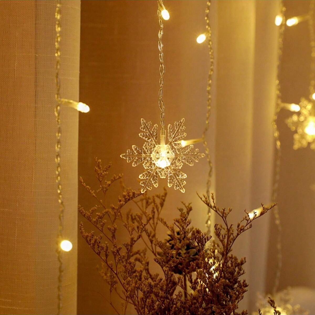 Christmas Lights LED Snowflakes