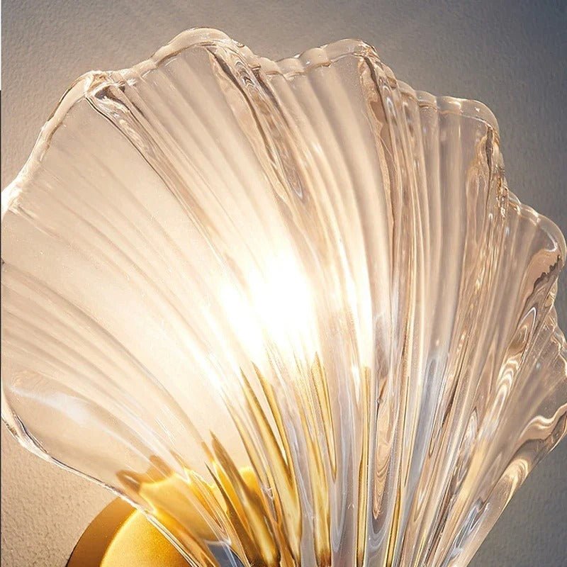 Coastal Shell Wall Sconce