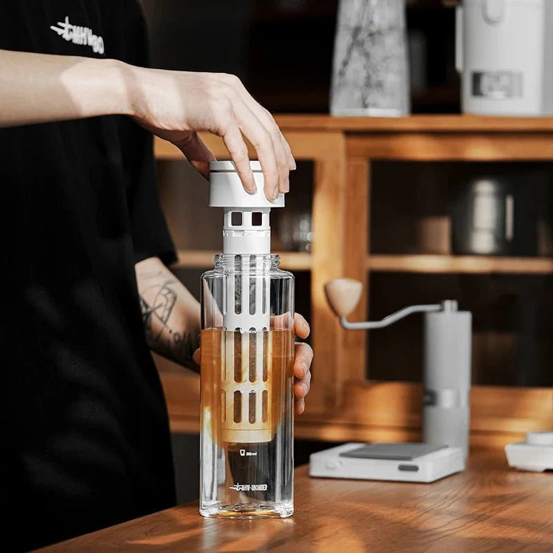 Cold Brew Coffee Maker - 600ml Detachable Mesh Filter