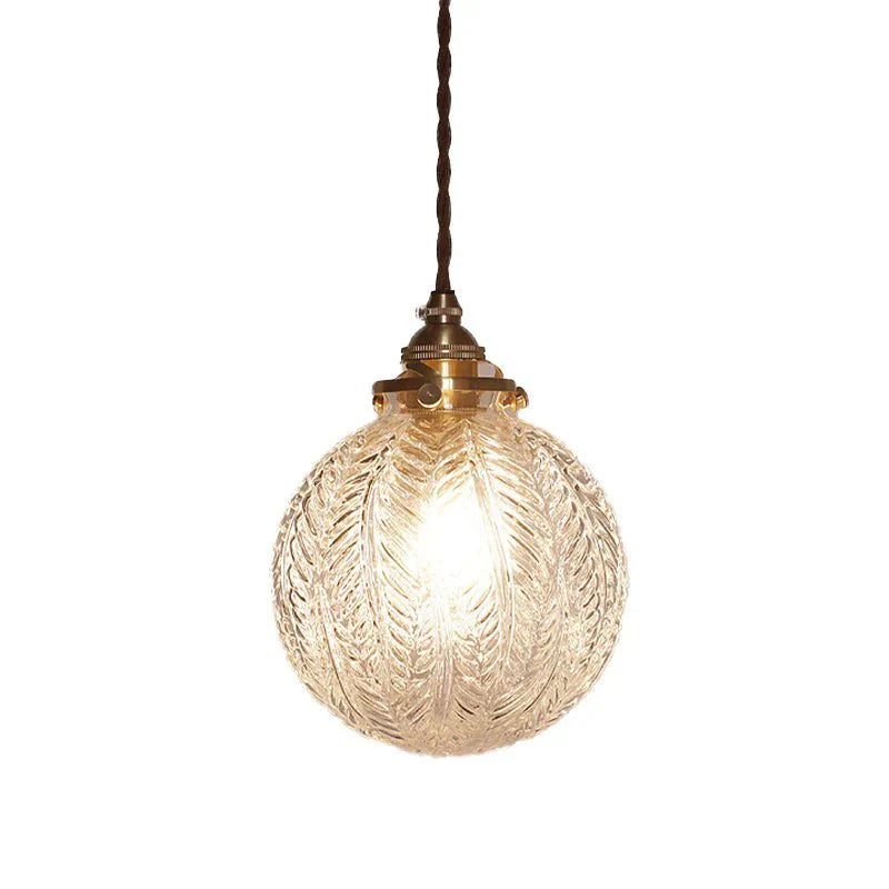 Colonial Glass Pendant Lamp