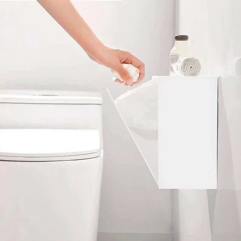 Compact Wall Hanging Storage Box for Bathroom