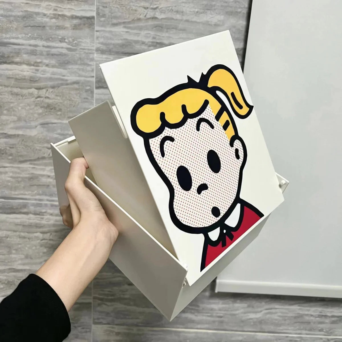 Compact Wall Hanging Storage Box for Bathroom