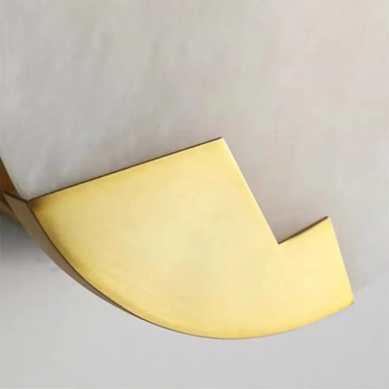 Copper Moon Alabaster Wall Sconce