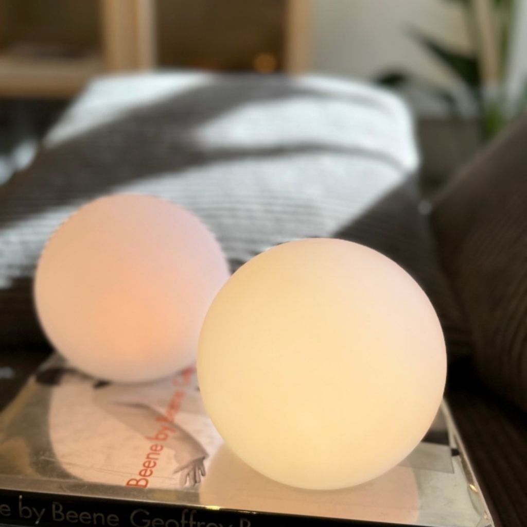 Cordless LED Moon Table Lamp