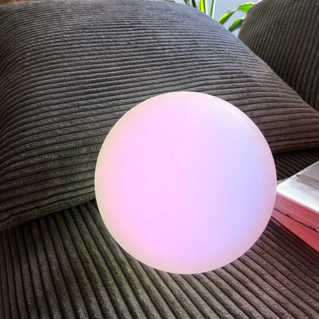 Cordless LED Moon Table Lamp