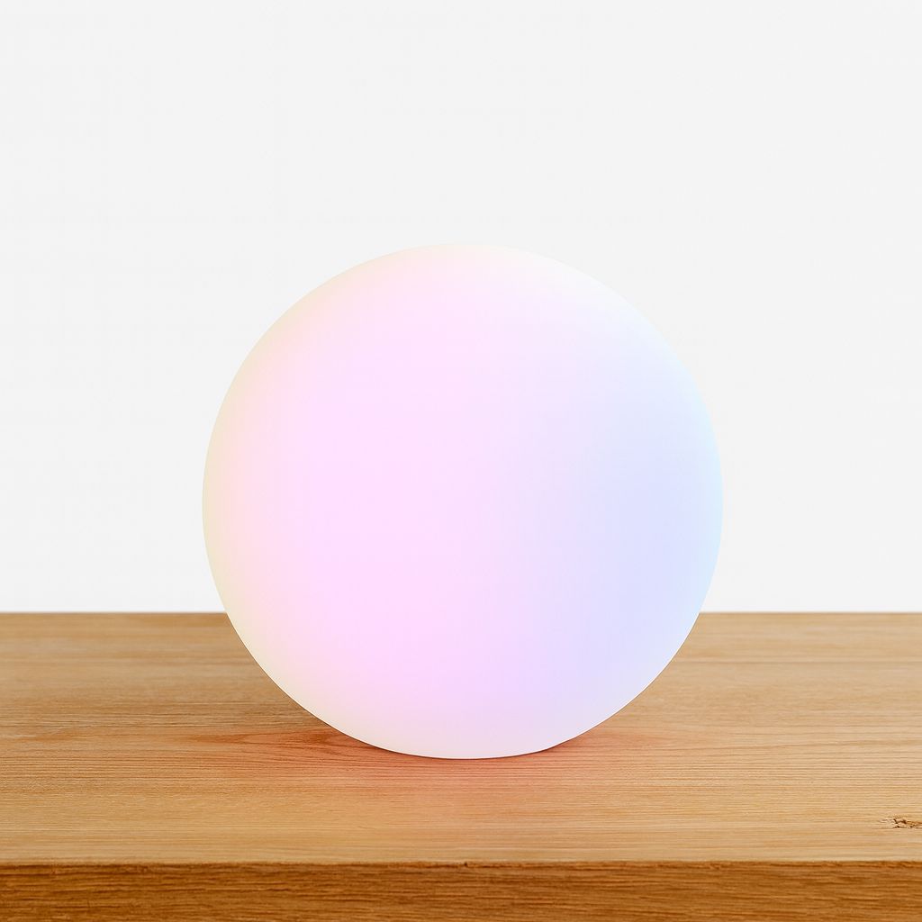 Cordless LED Moon Table Lamp