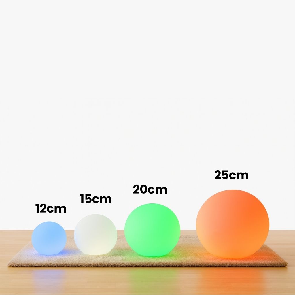 Cordless LED Moon Table Lamp