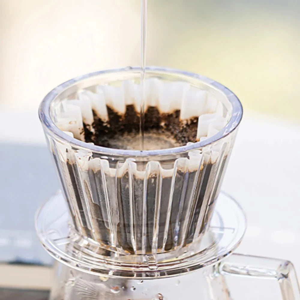 Crystal Eye Flat Bottom Coffee Dripper