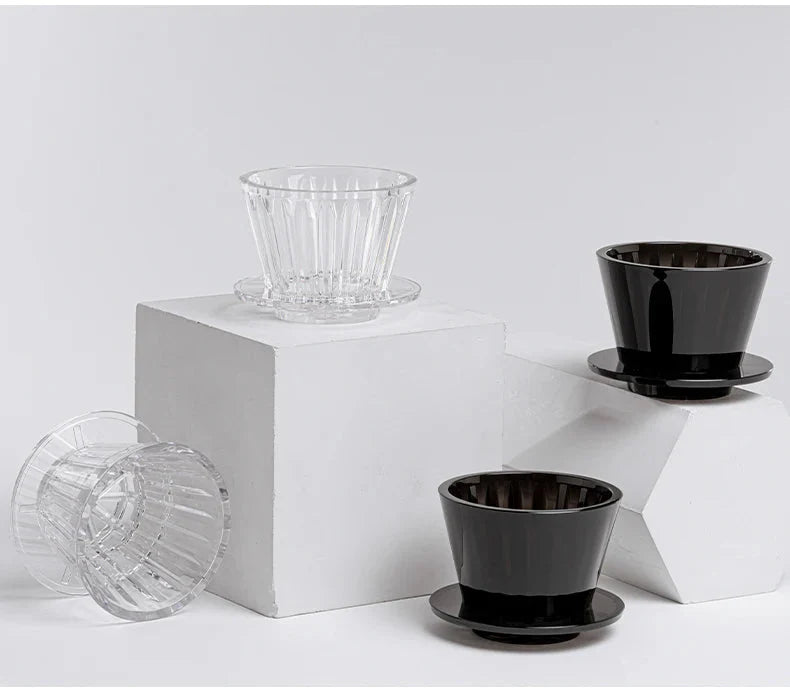 Crystal Eye Flat Bottom Coffee Dripper