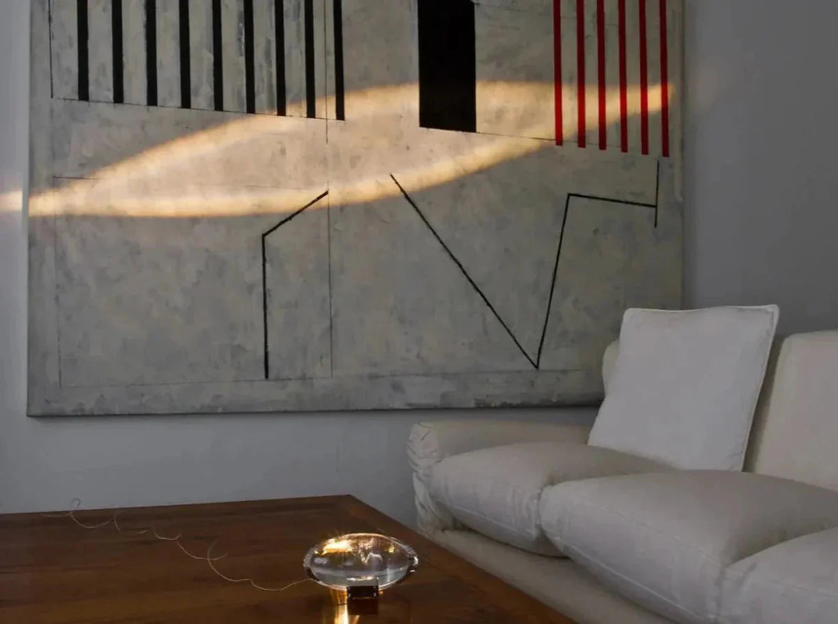 Crystal Projection Lamp with Colorful Light Effects