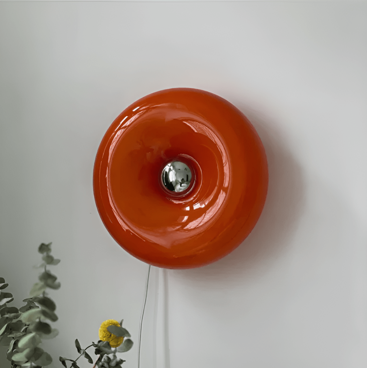 Donut-Shaped LED Lamp