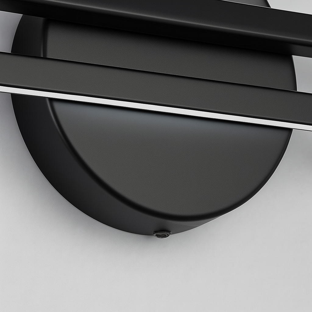 Dual Light Wall Sconce for Interior Spaces