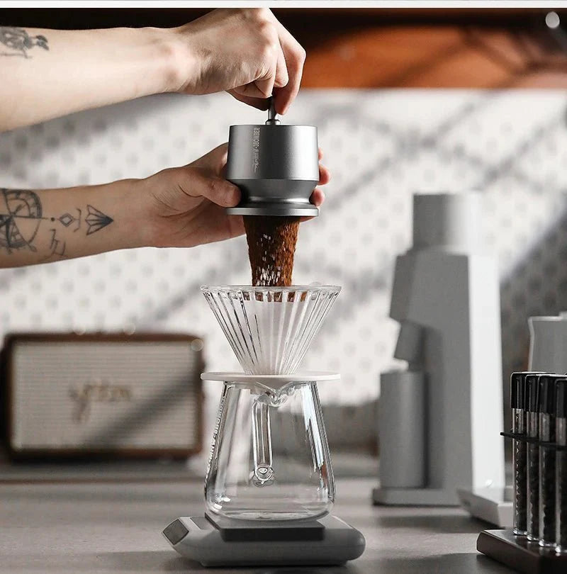 Espresso Dosing Funnel with Stirrer