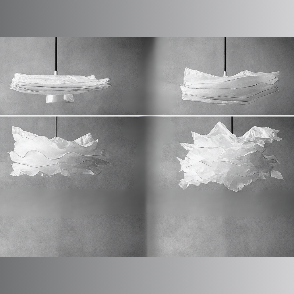 Flower Light - DIY Origami LED Pendant Lighting