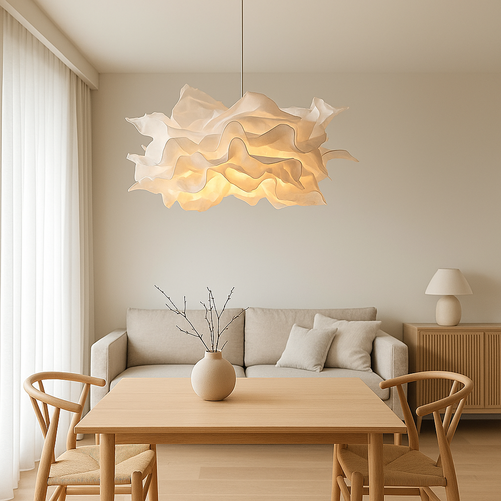 Flower Light - DIY Origami LED Pendant Lighting