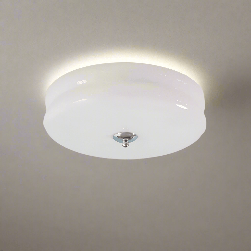 Glass Pudding LED Ceiling Light