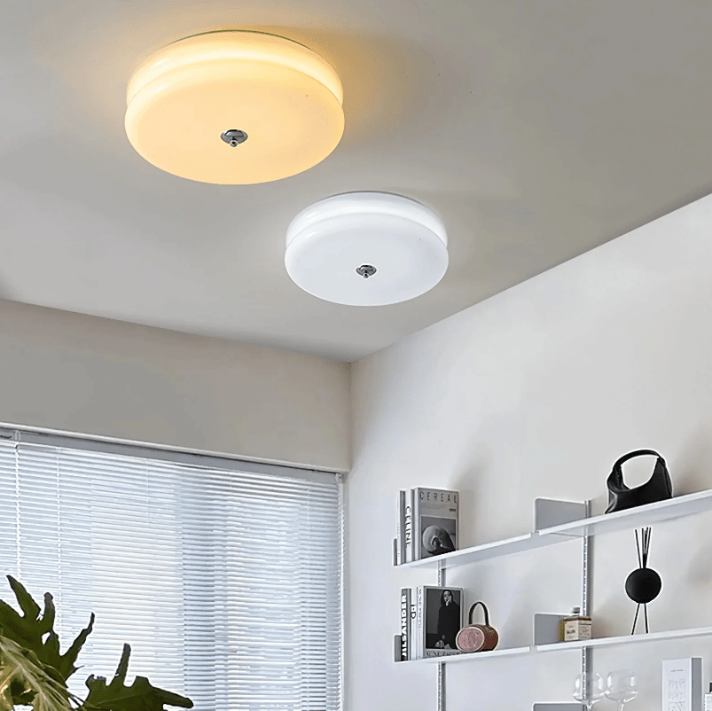 Glass Pudding LED Ceiling Light