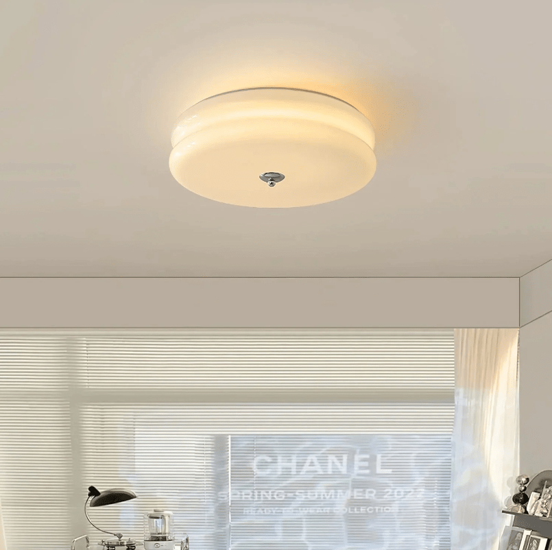 Glass Pudding LED Ceiling Light