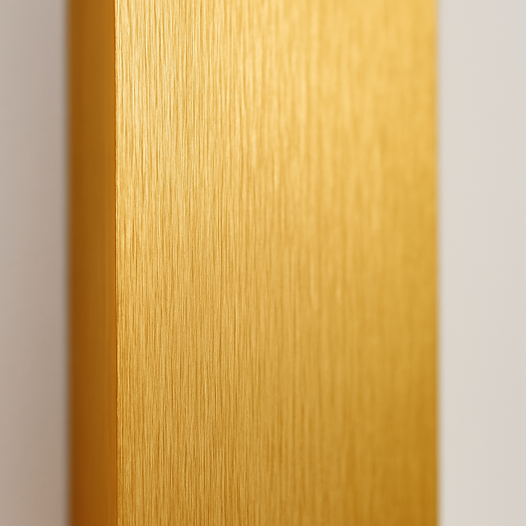 Golden Weatherproof LED Wall Lights - Outdoor Style and Durability