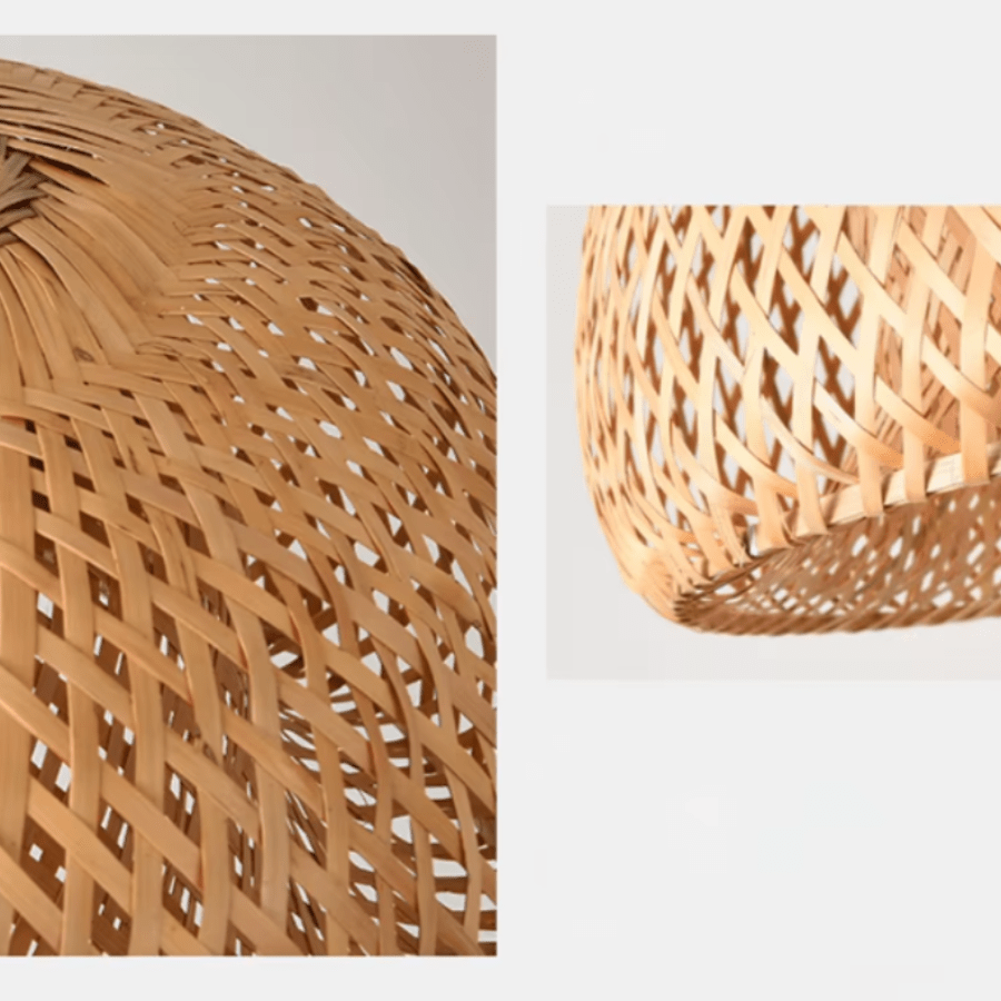 Hygge Hanging Rattan Light