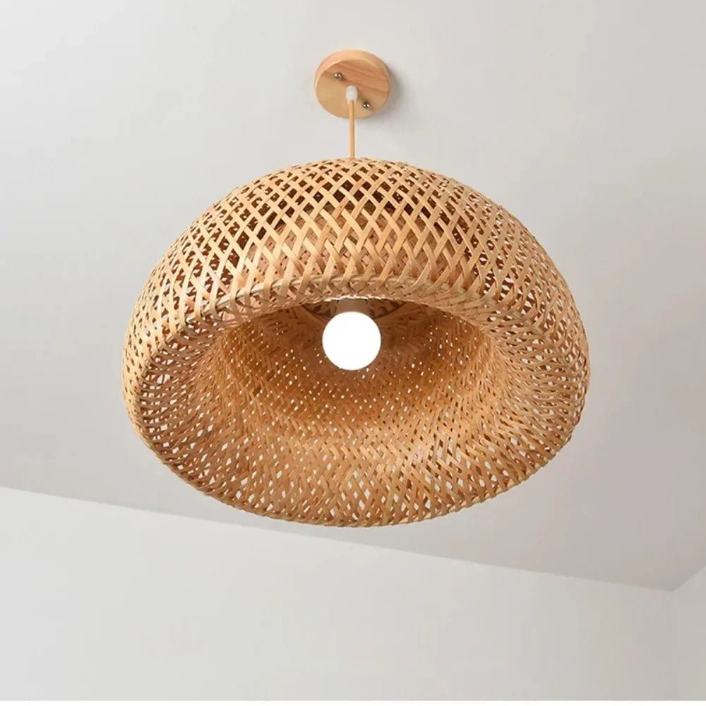 Hanging Rattan Light