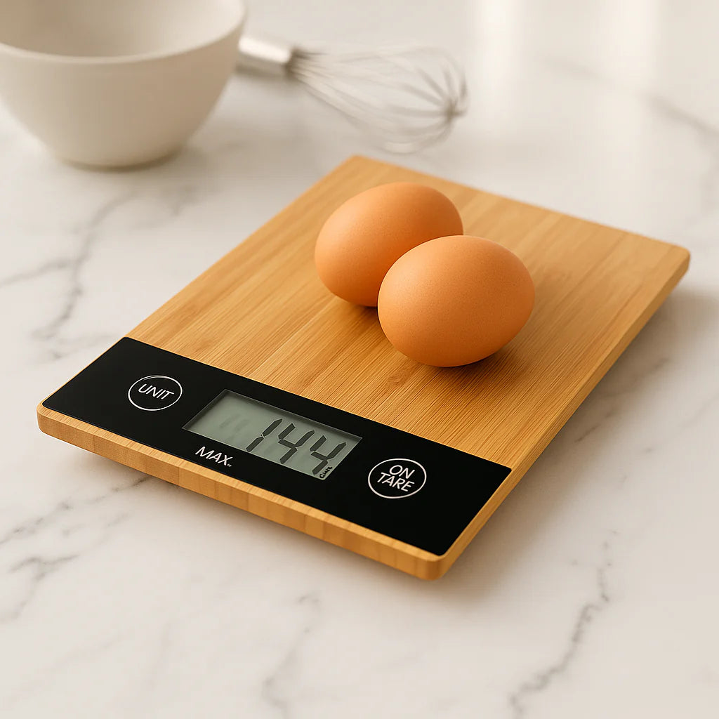 Precision Bamboo Kitchen Scale
