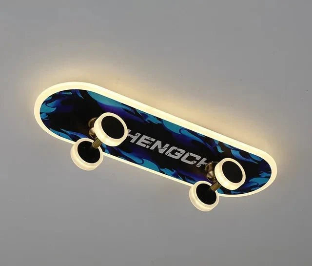 LED Skateboard Ceiling Light
