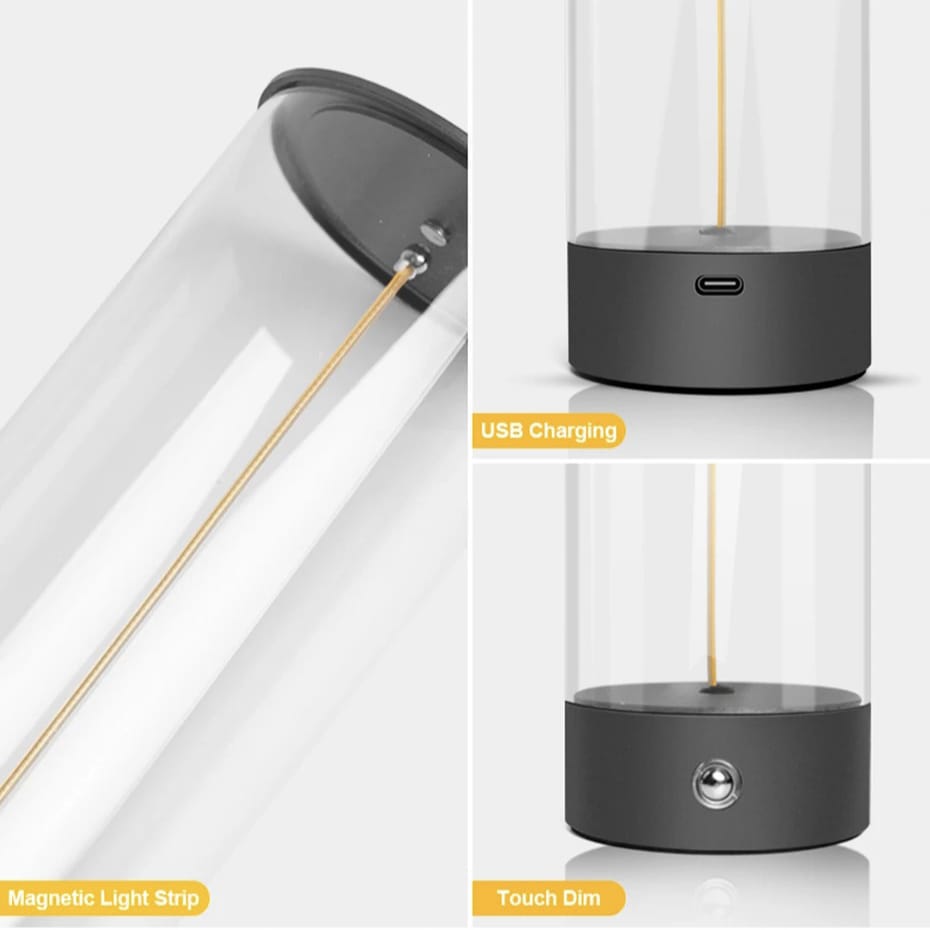 MagneticLine - Cordless Lamp Portable LED Desk Light