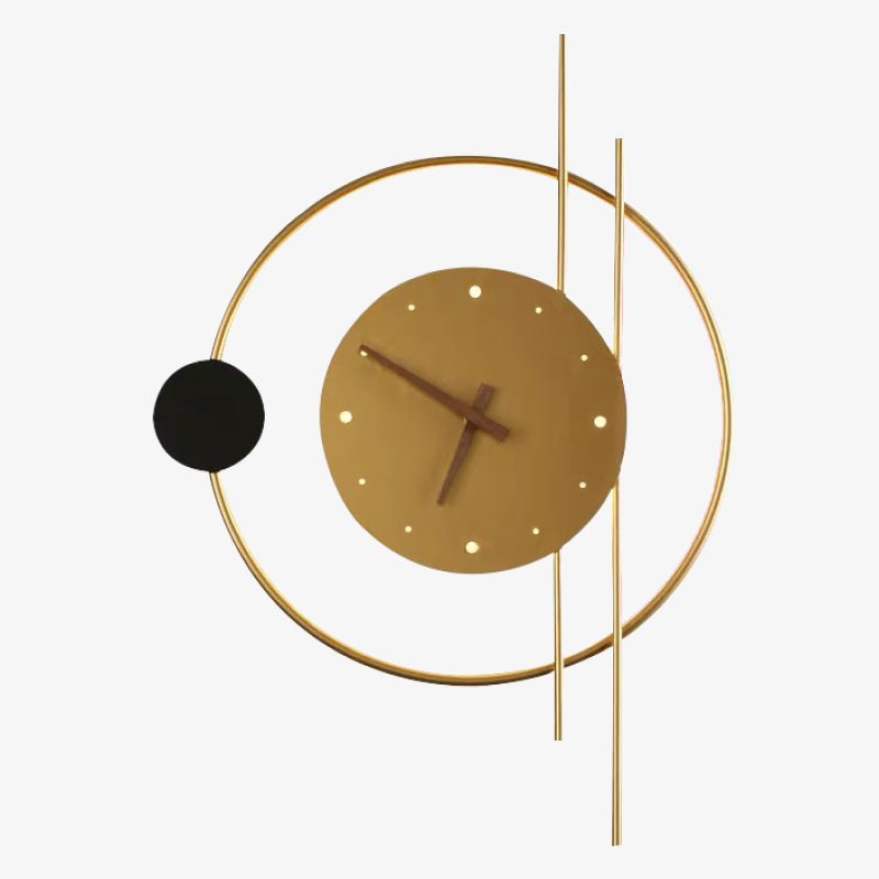 Metal Frame Wall Clock