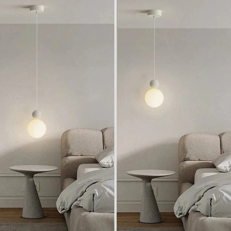 Minimalist Nordic Globe Pendant Light