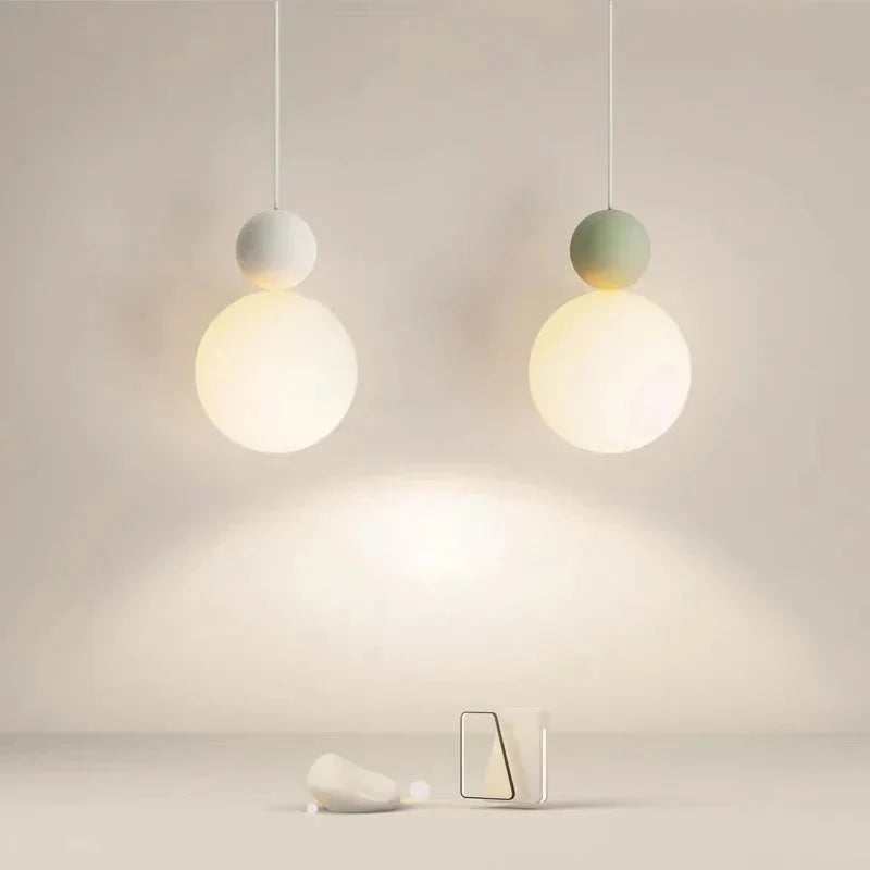 Minimalist Nordic Globe Pendant Light