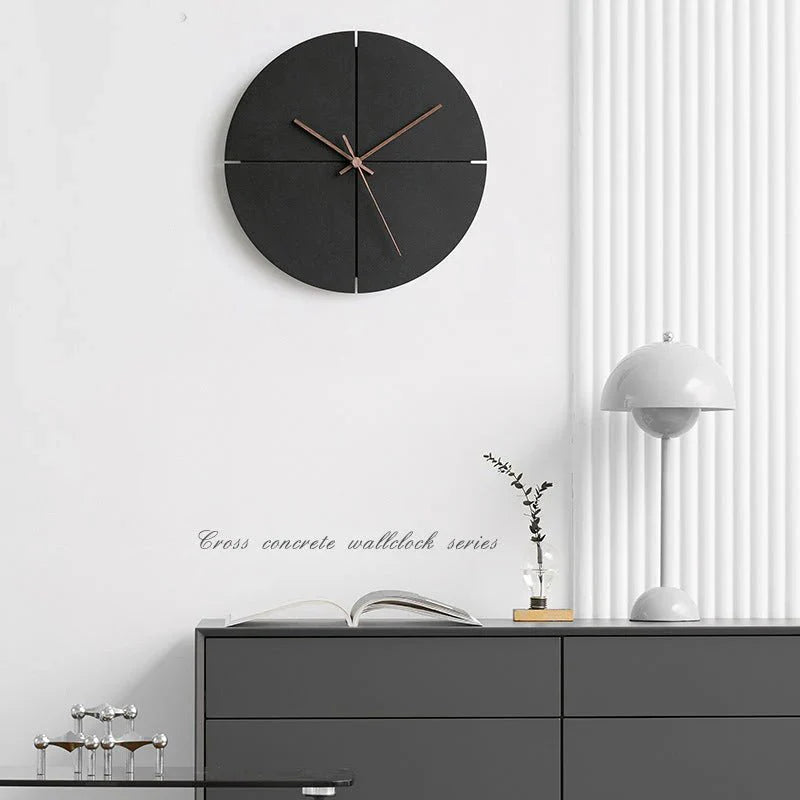 Minimalist Black Wall Clock