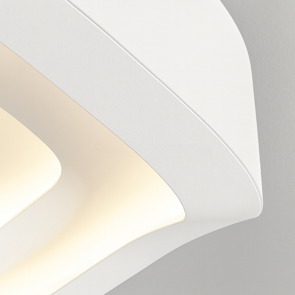 Rippled Ceiling Light