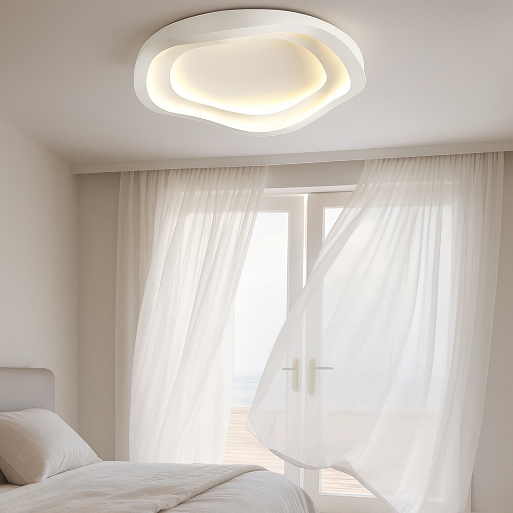 Rippled Ceiling Light