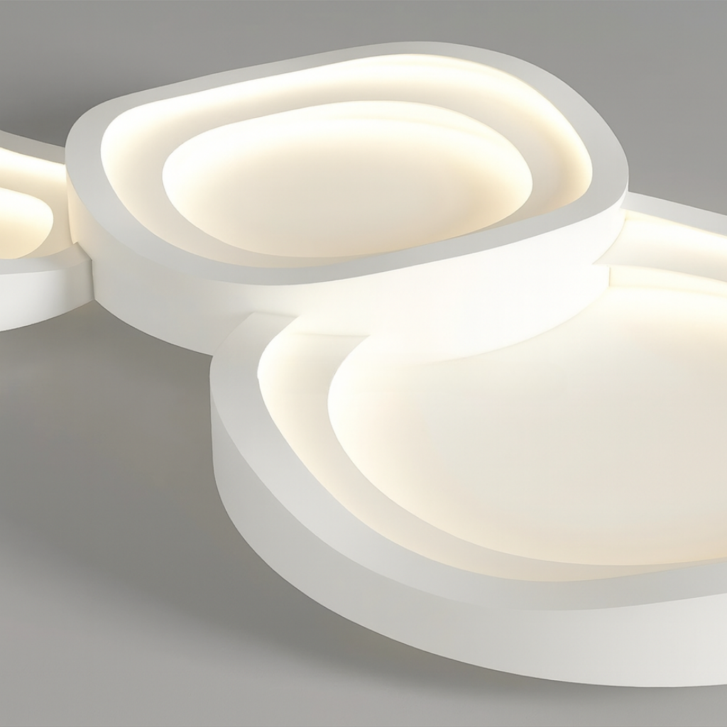 Rippled Ceiling Light