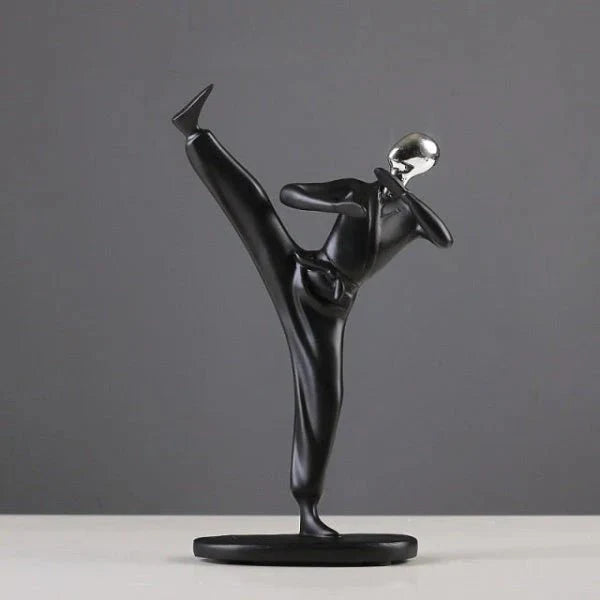 Modern Athletic Handcrafted Sports Sculpture